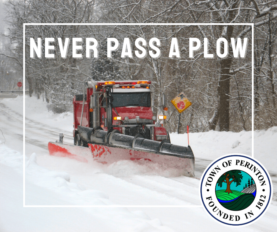 never pass a plow